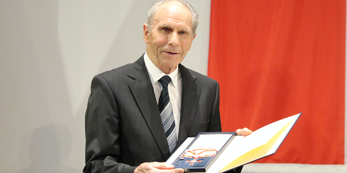 Landesverdienstorden Orgelbauermeister Dieter Voigt