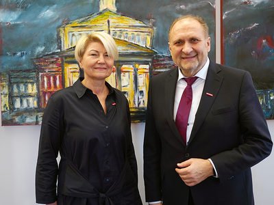 Hans Peter Wollseifer und Corina Reifenstein