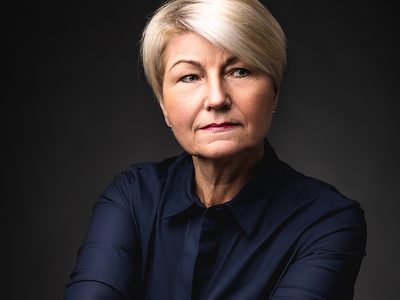 Corina Reifenstein nachdenklich