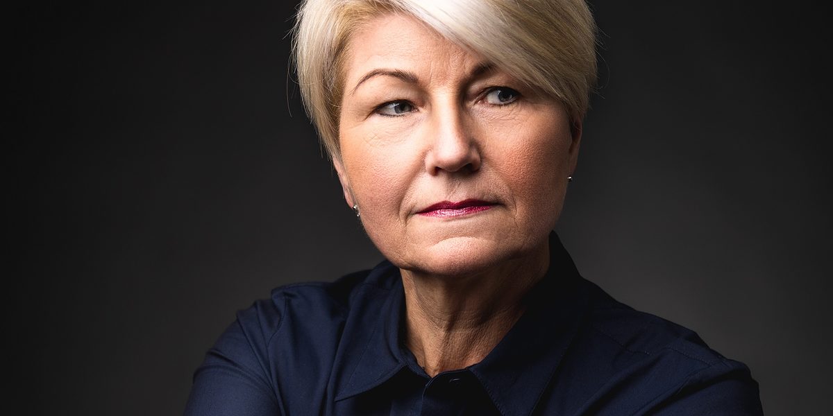 Corina Reifenstein nachdenklich