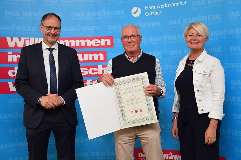 Diamantene Meisterbriefübergabe 2022