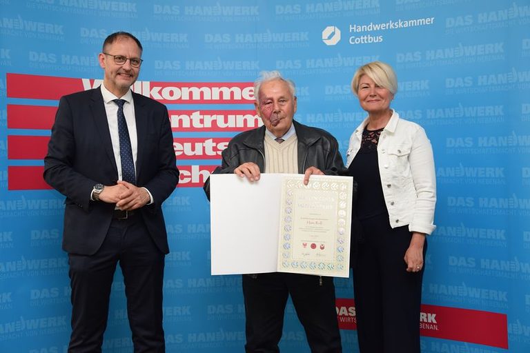 Diamantene Meisterbriefübergabe 2022