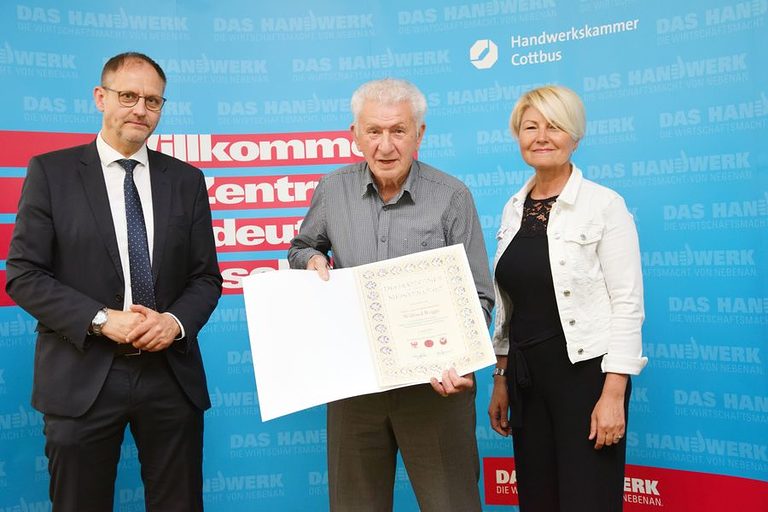 Diamantene Meisterbriefübergabe 2022