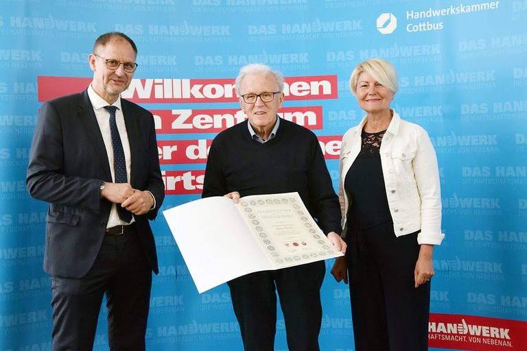 Diamantene Meisterbriefübergabe 2022