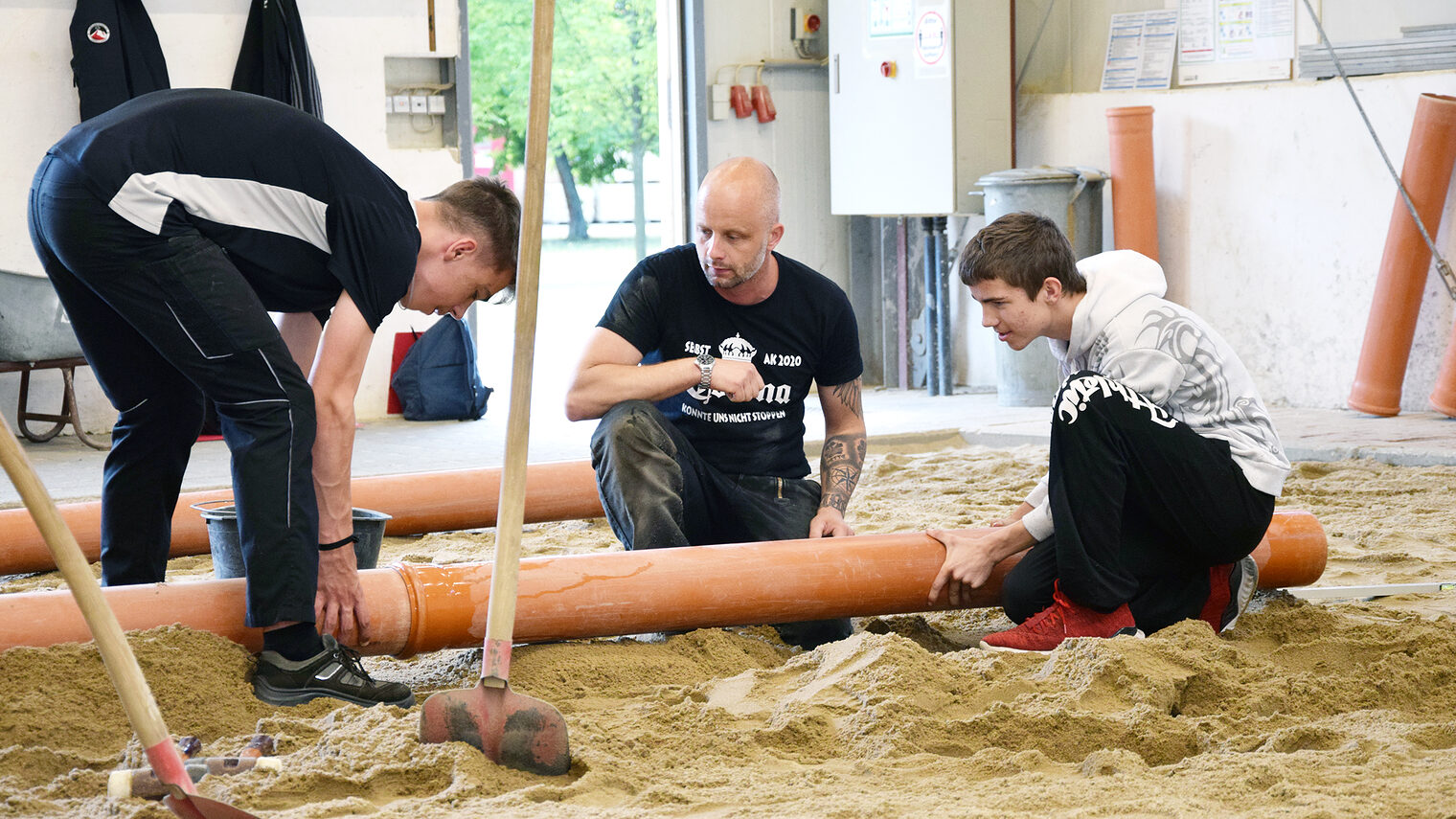 Berufsorientierung Lehrbauhof Großräschen 2022