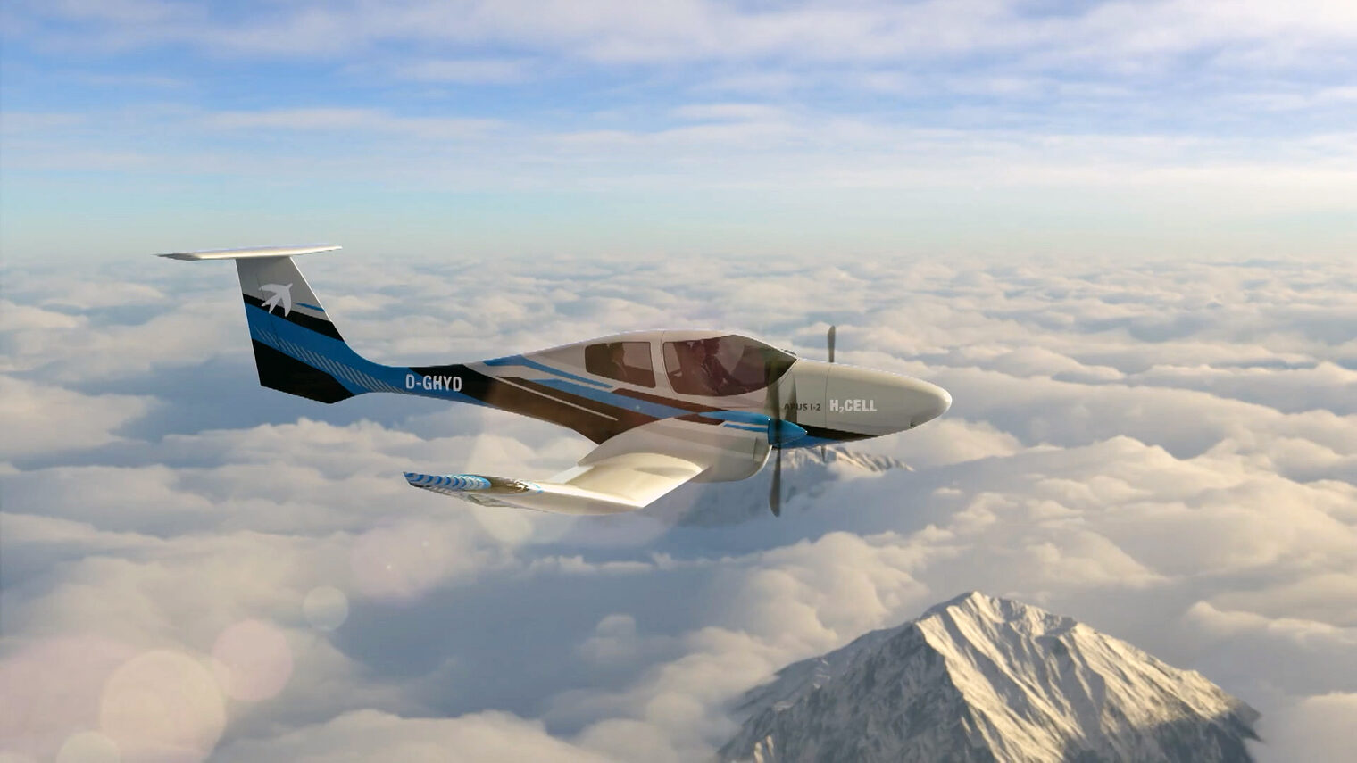 Hybrid elektrisches Fliegen