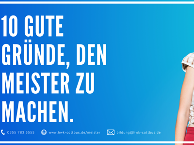10 Gründe für den Meister