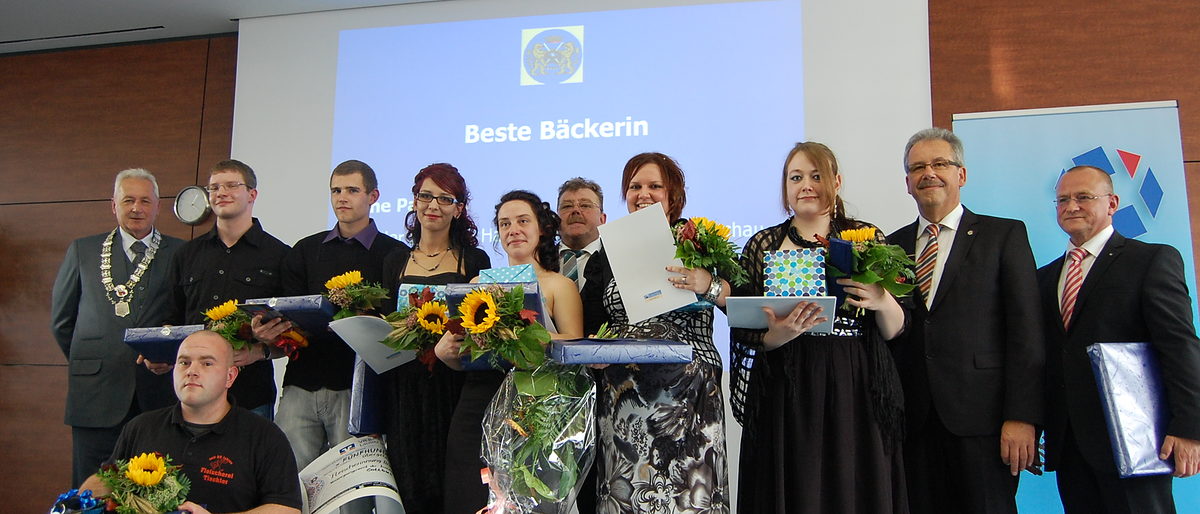 Freisprechung Bäcker und Fleischer
