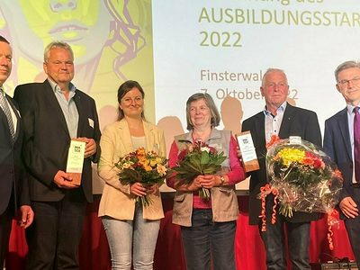 Preisverleihung Ausbildungs-Star Elbe-Elster 2022