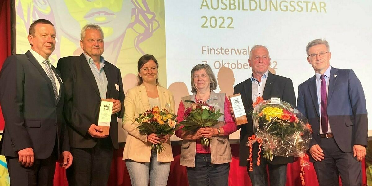 Preisverleihung Ausbildungs-Star Elbe-Elster 2022