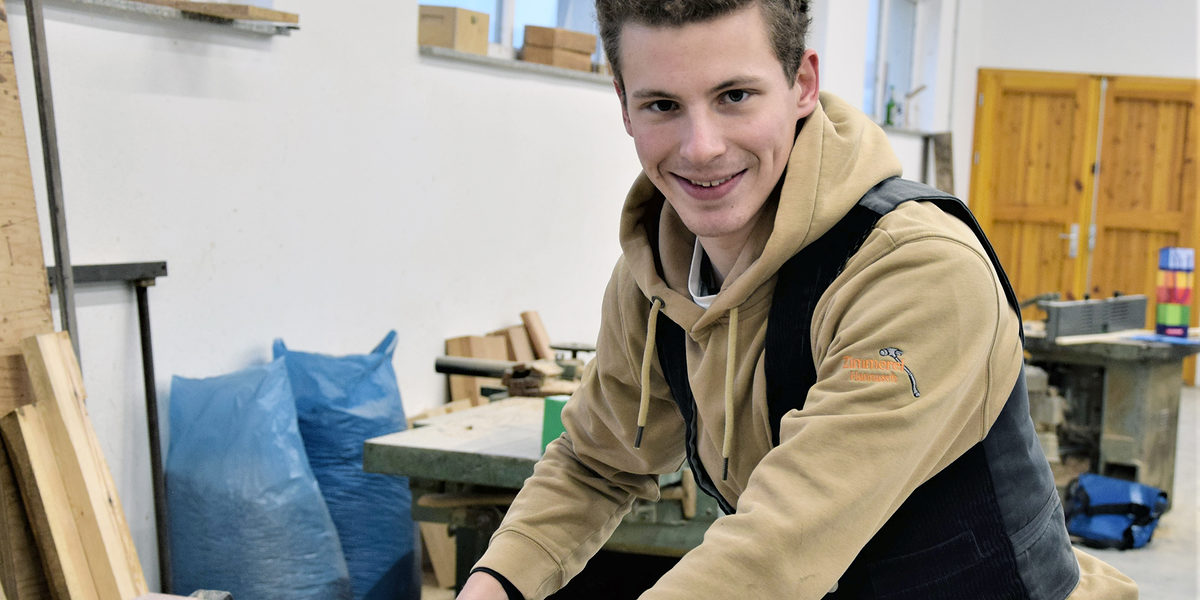 Timon Ribnitzky Lehrling des Monats Dezember 2022