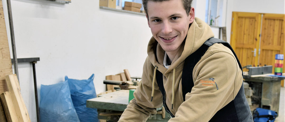 Timon Ribnitzky Lehrling des Monats Dezember 2022