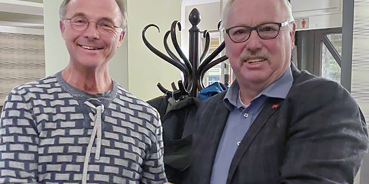 Wiederwahl Gerald Krüger Kreishandwerksmeister und Andreas Mönke