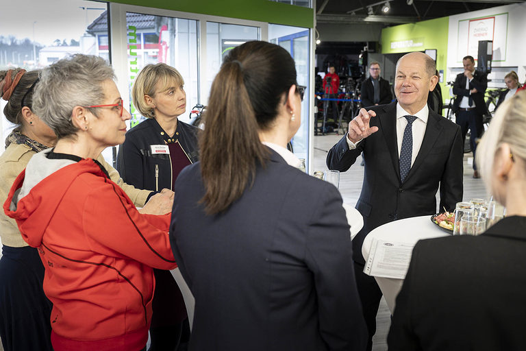 Besuch Arbeitskreis Unternehmerfrauen im Handwerk Cottbus