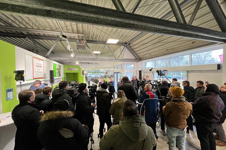 Besuch Arbeitskreis Unternehmerfrauen im Handwerk Cottbus Olaf Scholz