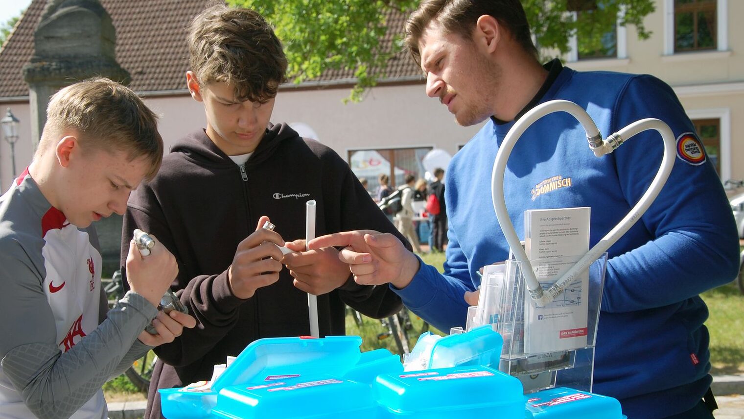 Berufsorientierung Rad fahren Kreishandwerkerschaft Dahme-Spreewald