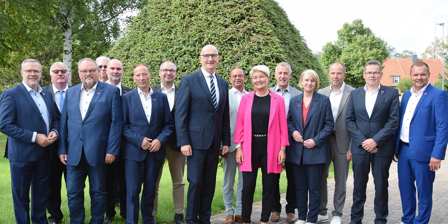 Dietmar Woidke mit Präsidenten
