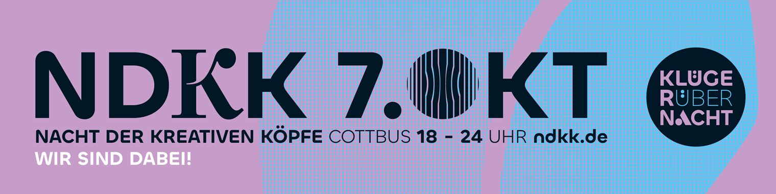 Nacht der kreativen Köpfe Banner 2023