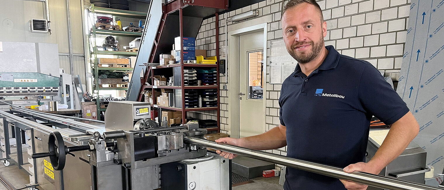 HP Metallbau Biegemaschine