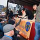 Stollenanschnitt Weihnachtsmarkt Cottbus