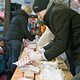 Stollenanschnitt Weihnachtsmarkt Cottbus