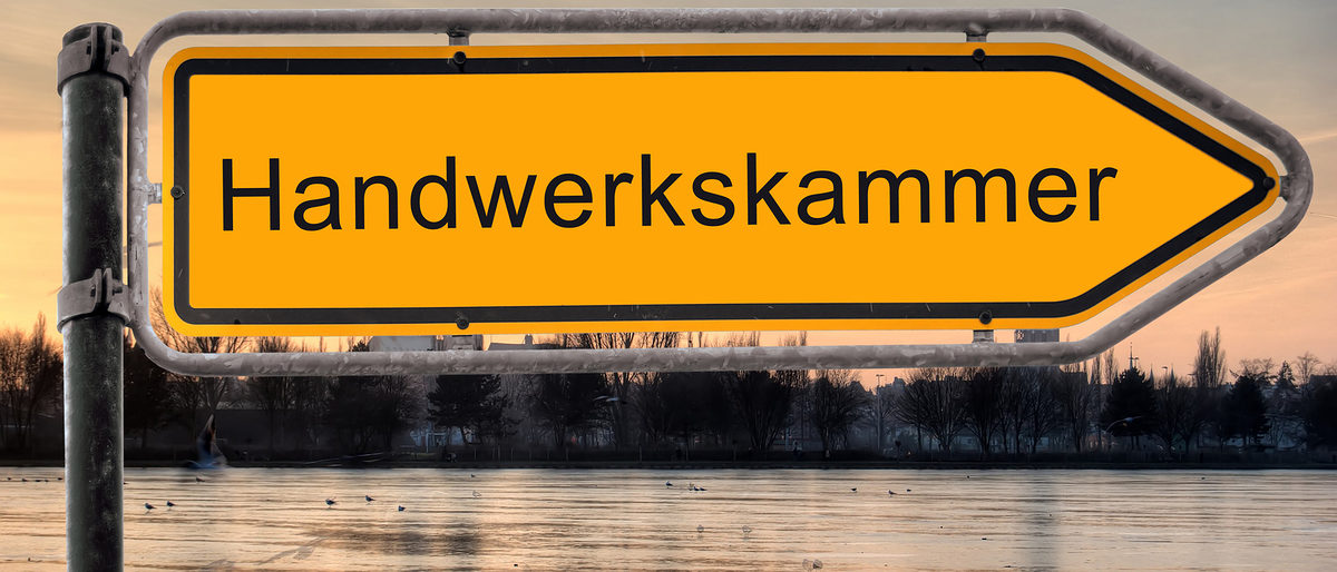 Handwerkskammer Schild