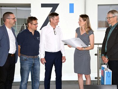 Umweltsiegel für Orthopädie- und Reha-Team Zimmermann