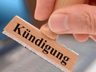 Kündigung Stempel
