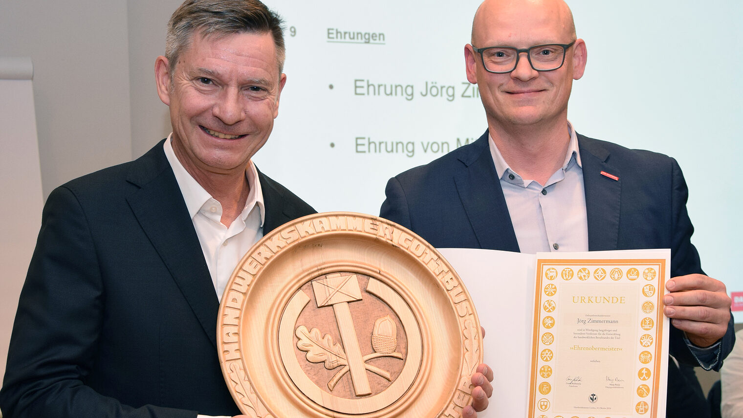 Presse Jörg Zimmermann Ehrenobermeister