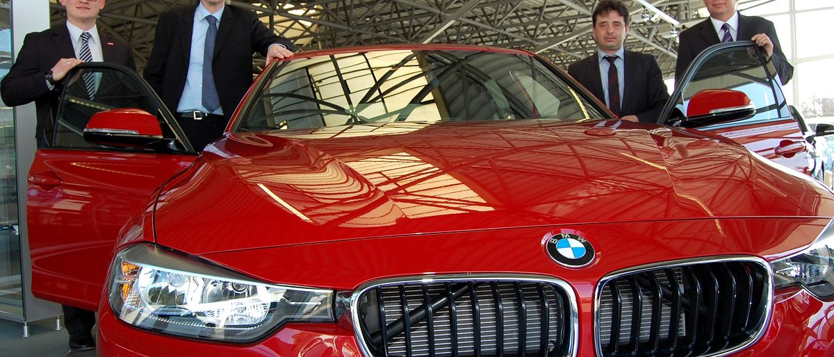 BMW Übergabe