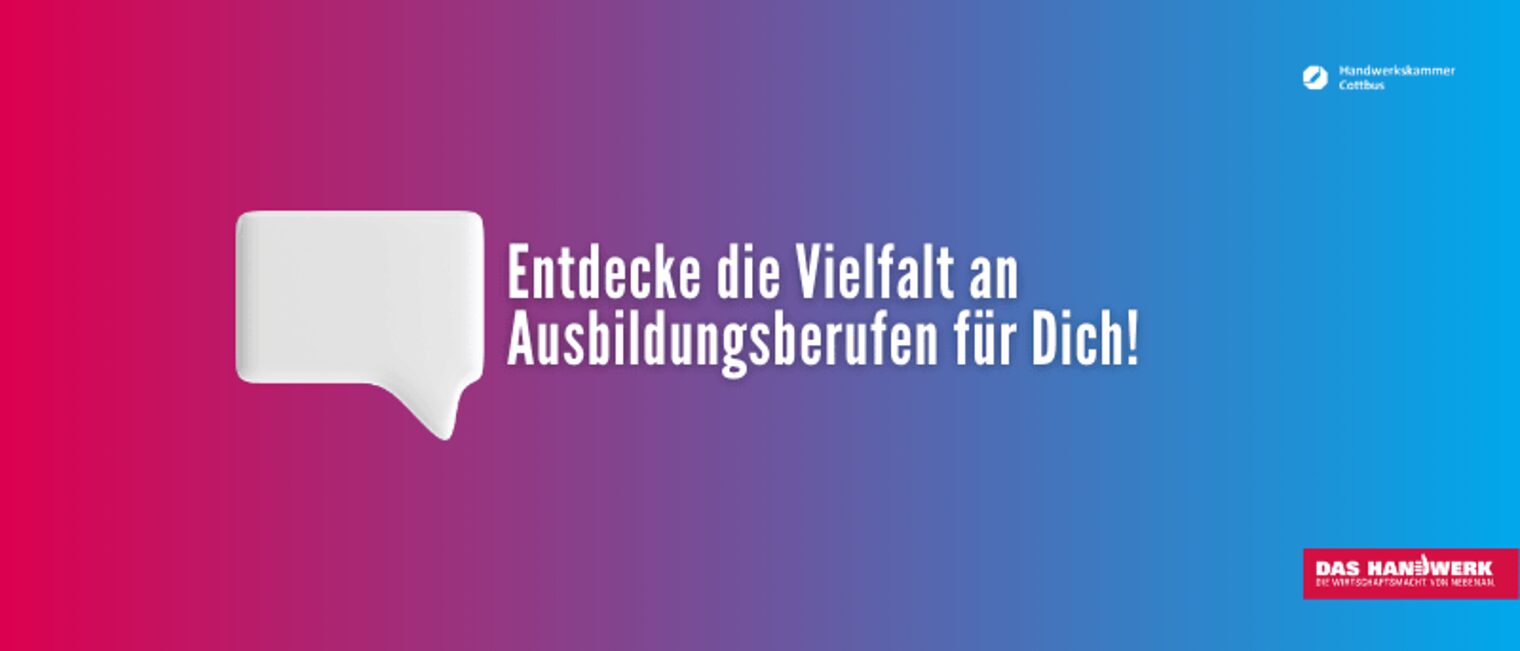 Entdecke die Vielfalt an Ausbildungsberufen