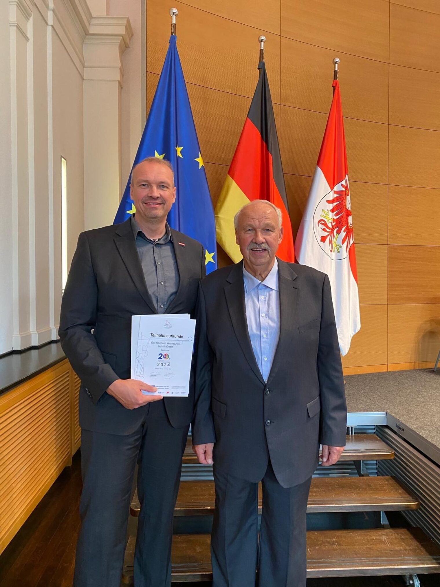 Gas Neumann nominiert Ausbildungspreis 2024