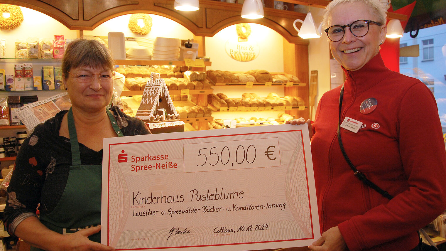 Spende Bäcker und Konditoren Innung Kinderhospiz