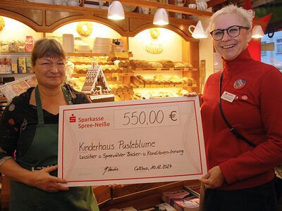 Spende Bäcker und Konditoren Innung Kinderhospiz