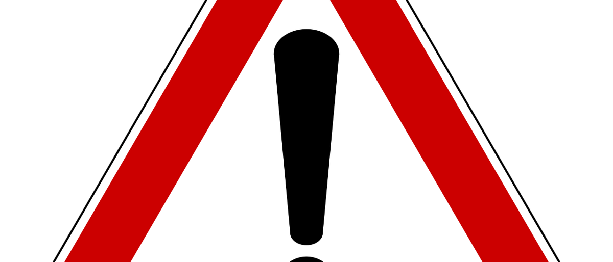 Achtung Schild