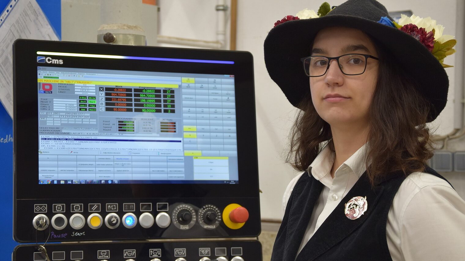 Landessiegerin Leonie_Hunger_CNC_Technik