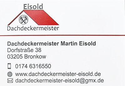 Kontaktdaten Martin Eisold