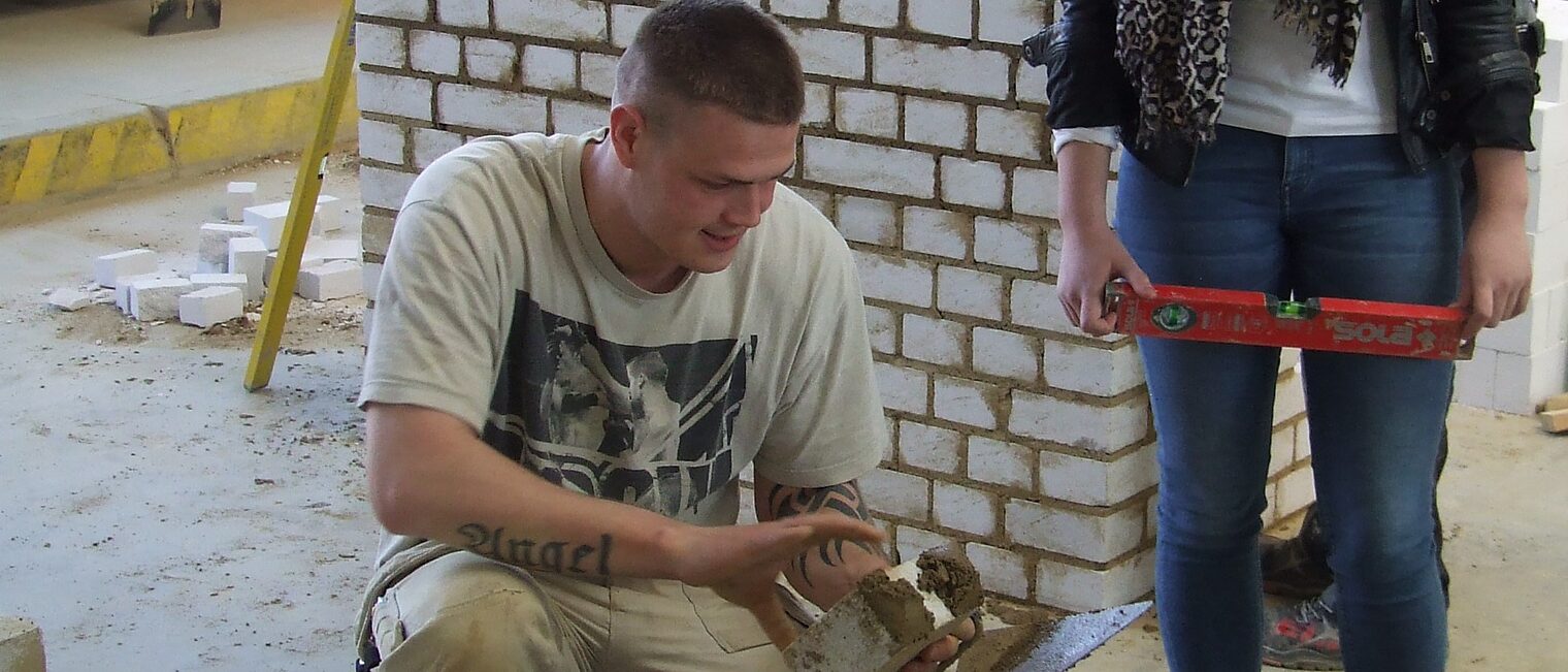 Polnische Schüler zu Gast im Lehrbauhof Großräschen