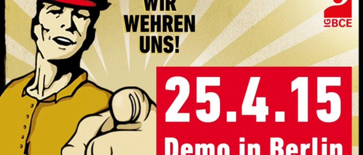 Kohle-Demo in Berlin