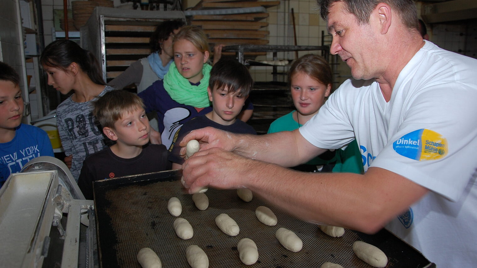 Schüler besuchen Maik Arlt