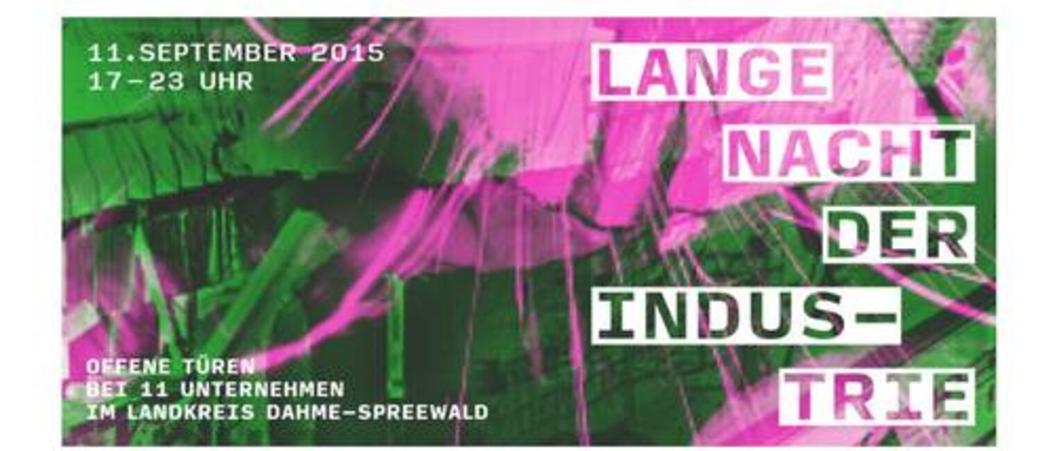 Lange nacht der Industrie