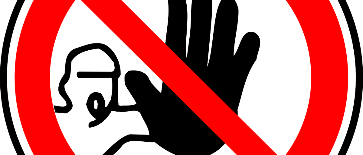 Stopp, Verbot