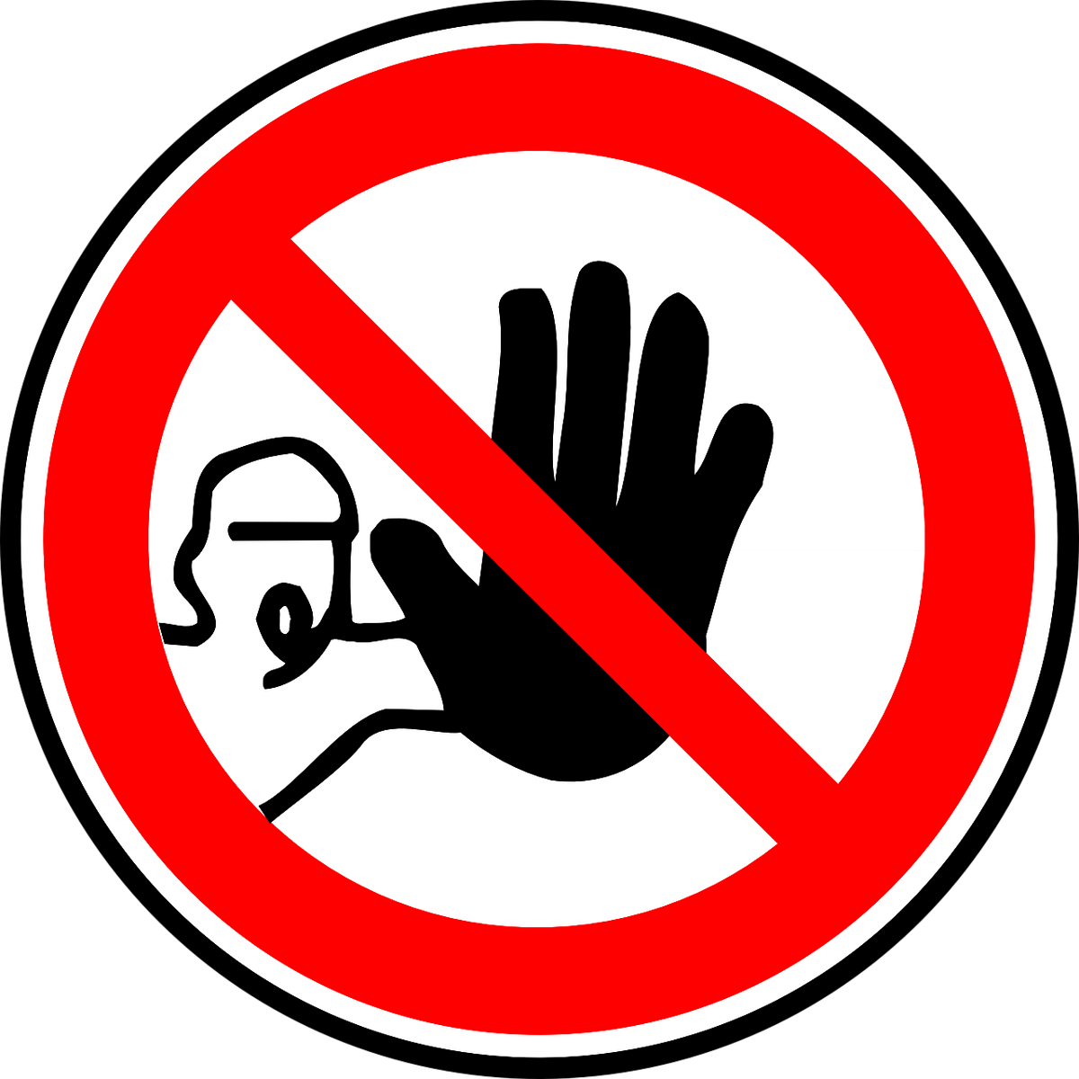 Stopp, Verbot