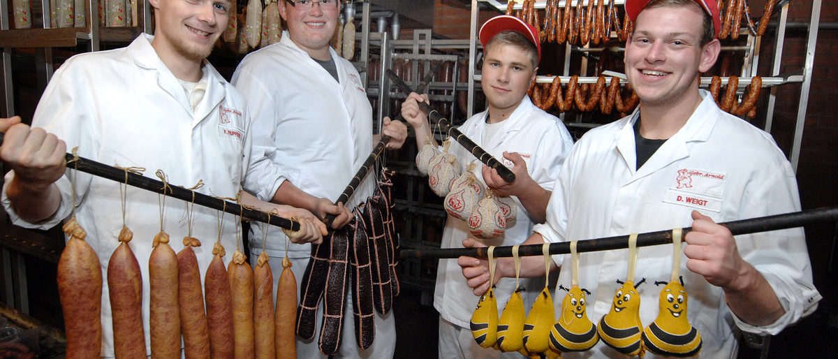 Ausbildungspreis 2015 Fleischerei Arnold