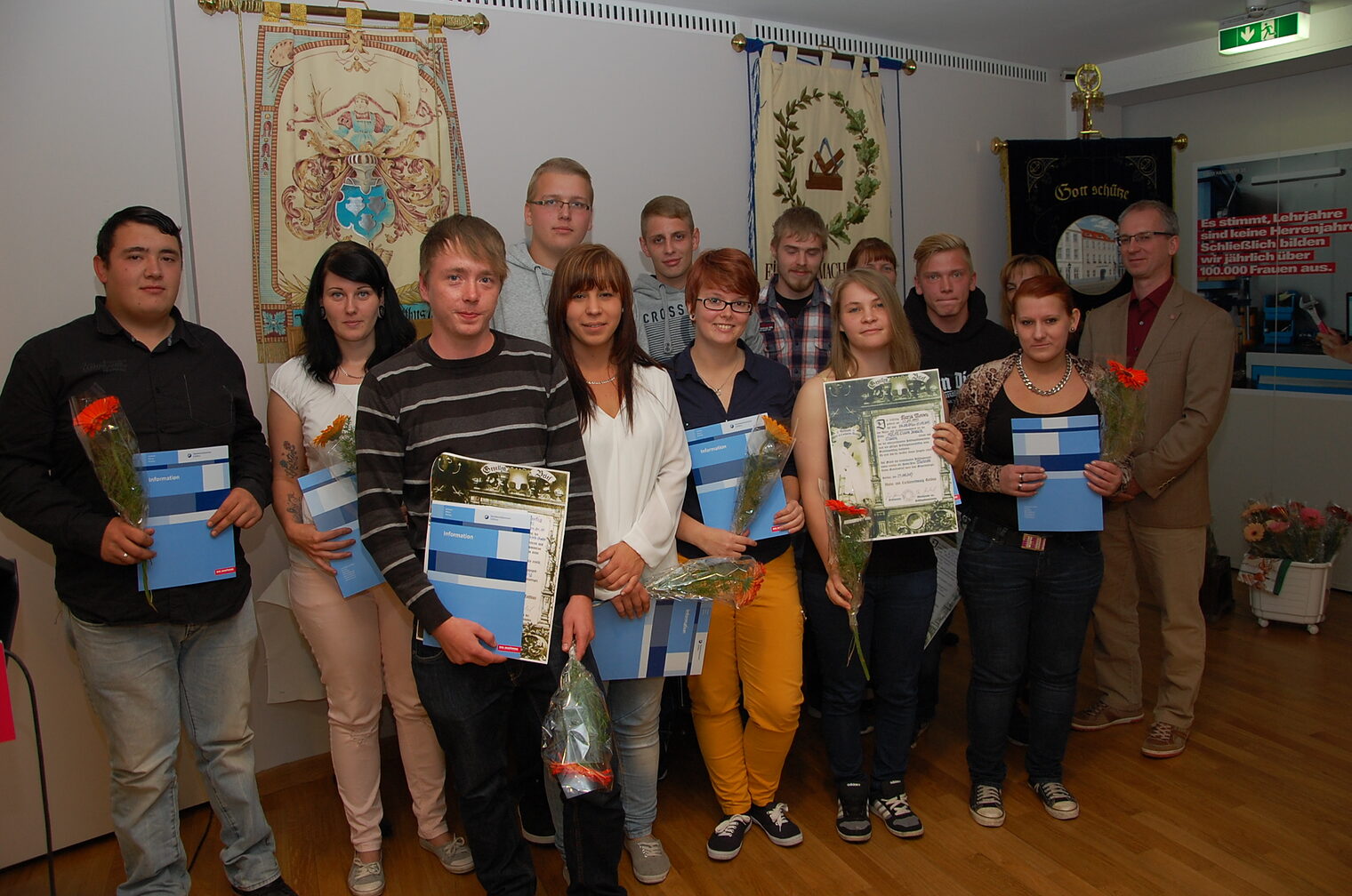 Freisprechung Maler, Tischler, HWK