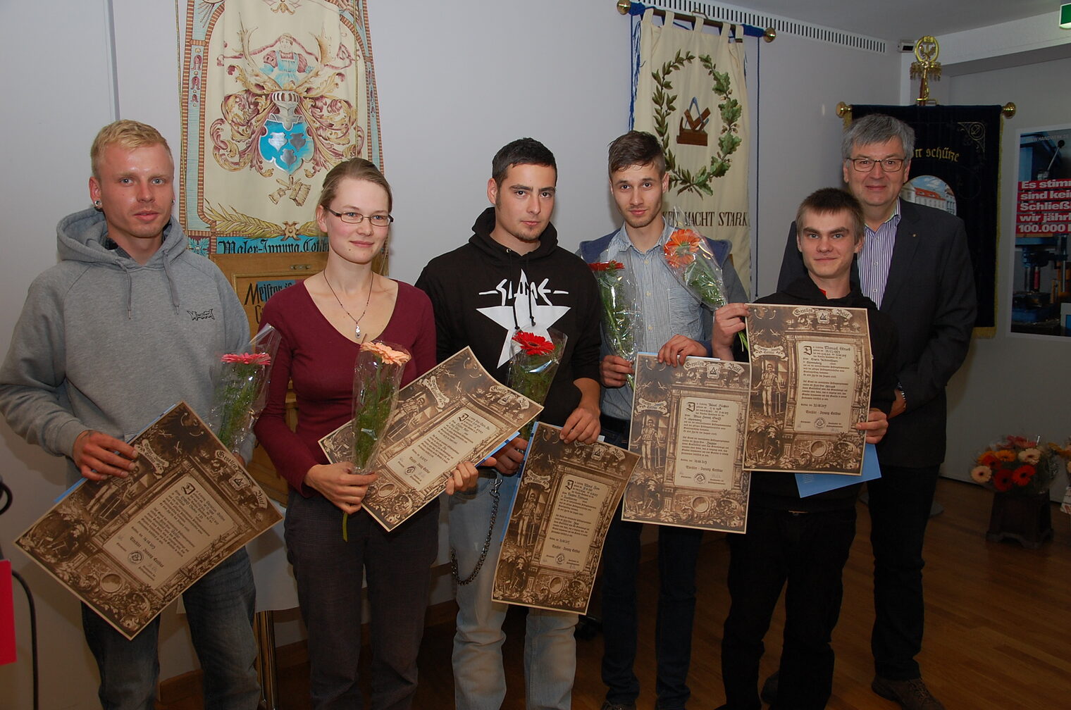 Freisprechung Maler, Tischler, HWK