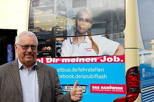 Imagekampagne Buswerbung LDS