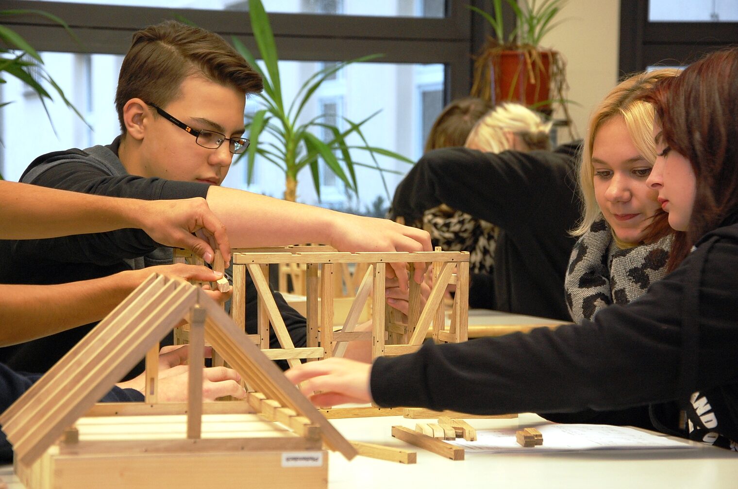 Dachdeckerhandwerk trifft Berufsschule