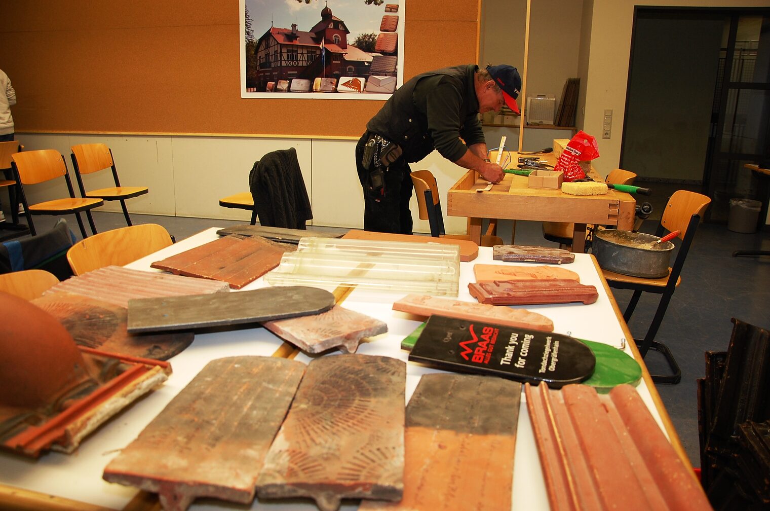 Dachdeckerhandwerk trifft Berufsschule