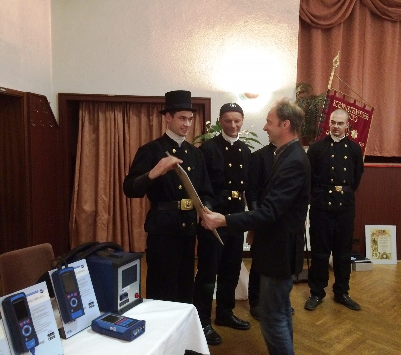 Freisprechung Schornsteinfeger 2015